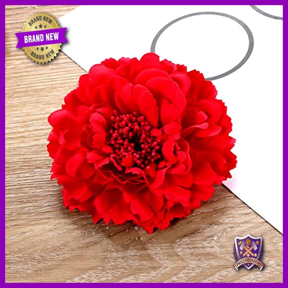 16-Piece Rose Flower Hair Clip Brooch Set for Bridal Headpieces main image 7